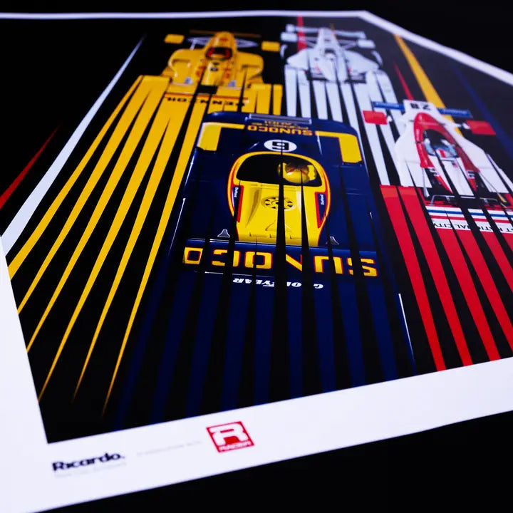50 Years of Penske Art Print Signed and Numbered by the Artist