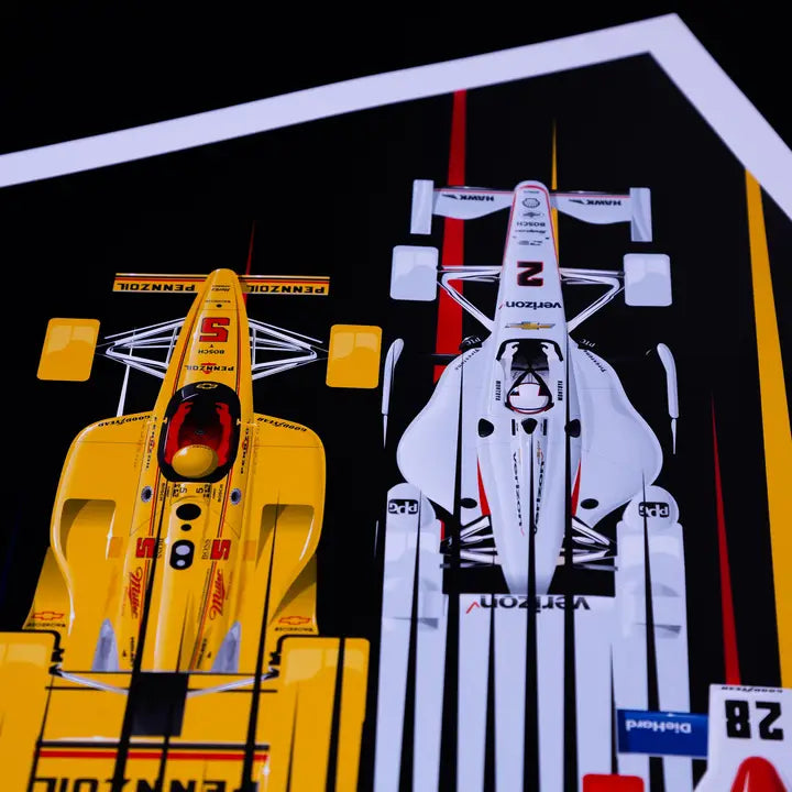 50 Years of Penske Art Print Signed and Numbered by the Artist