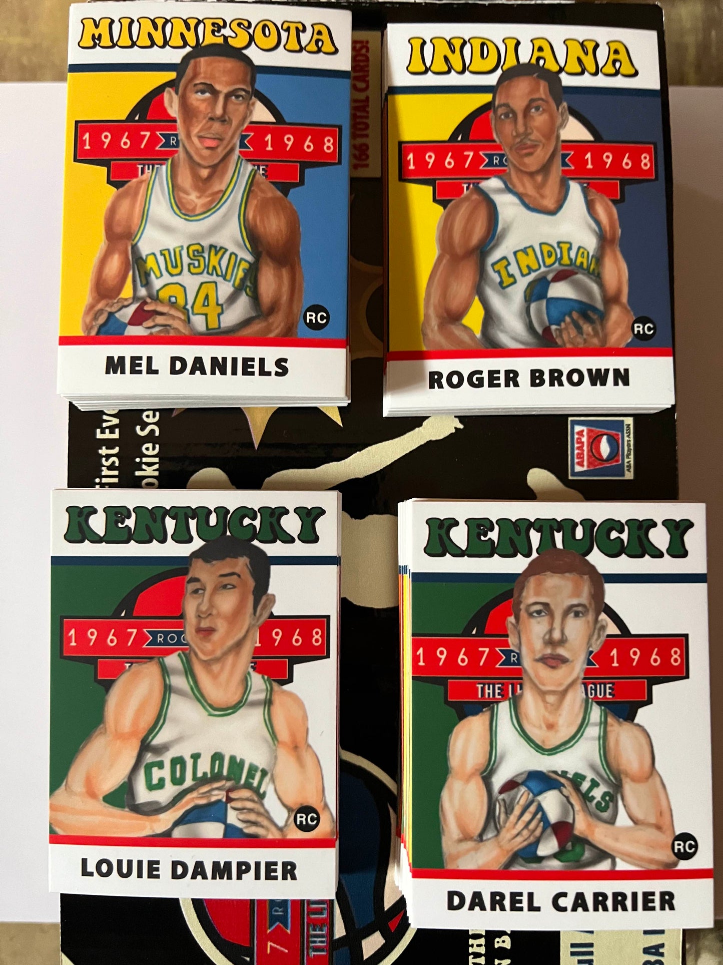 Lana Sport ABA Basketball Bae set /750 Produced Near mint previoulsy opened box.