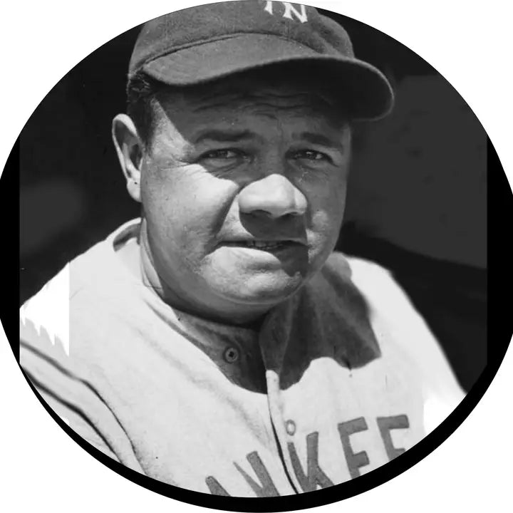 Babe Ruth Set of 4 Drink Coasters