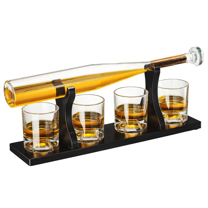 Baseball Bat Whiskey & Wine Decanter 750 ml Capacity