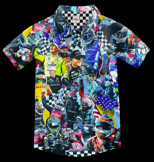 Short Sleeved Button Down Final Flag
