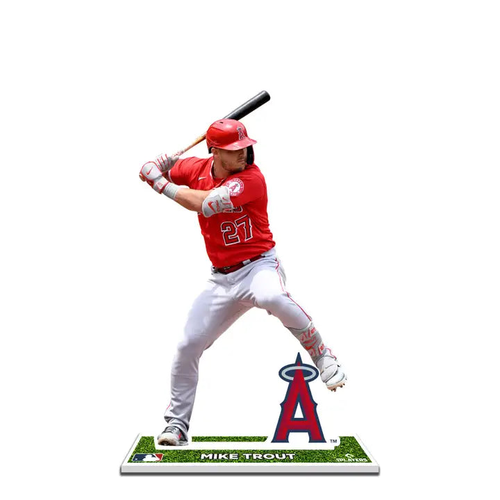 Mlb Los Angeles Angels Mike Trout Player Standee