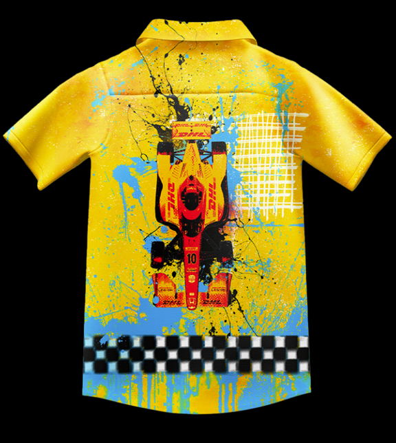Short Sleeved Button Down Alex Palou