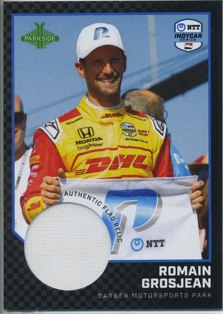 2024 Romain Grosjean P1 Parkside IndyCar Relic-2 Inaugural Set