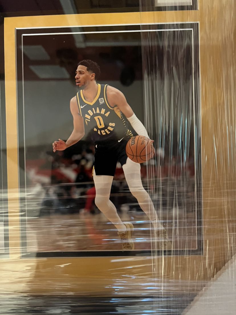Tyrese Haliburton Autographed COA NBA playoff record in Game 4 of the Eastern Conference Finals on May 27, 2025, by becoming the first player ever to record at least 30 points, 15 assists, 10 rebounds, and 0 turnovers in a single playoff game.
