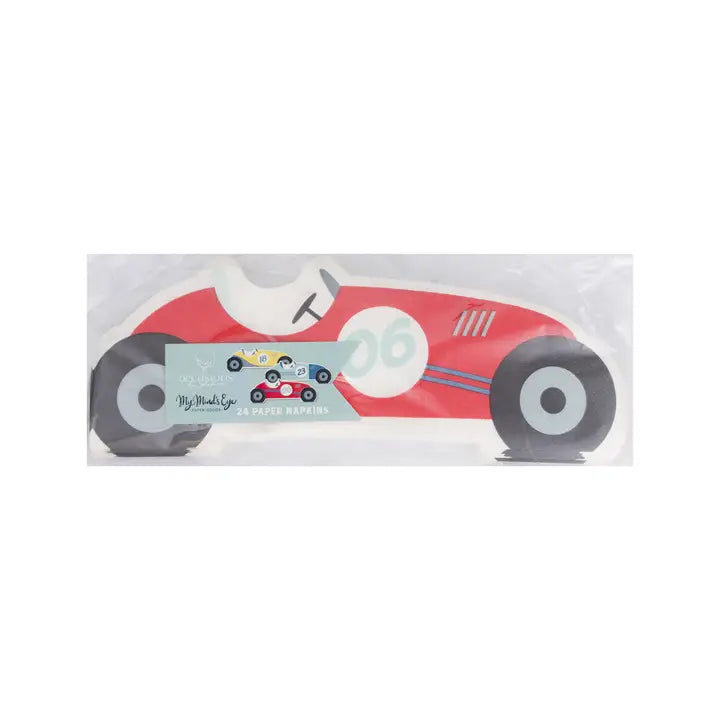 MIL1039 - Miles Per Hour - Race Car Napkin Set
