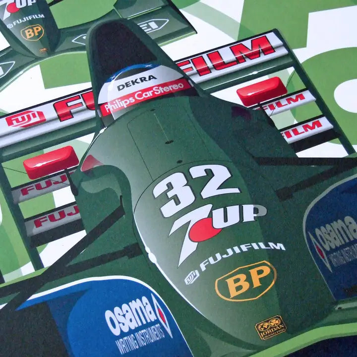 The Arrival of the Kaiser, Michael Schumacher, Jordan 191-Ford, Belgian Grand Prix Spa-Francorchamps 1991
