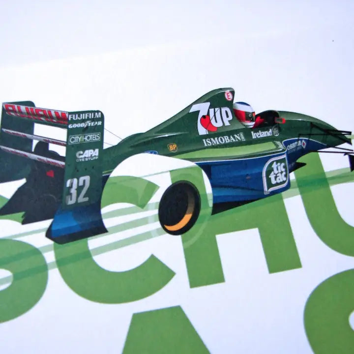 The Arrival of the Kaiser, Michael Schumacher, Jordan 191-Ford, Belgian Grand Prix Spa-Francorchamps 1991