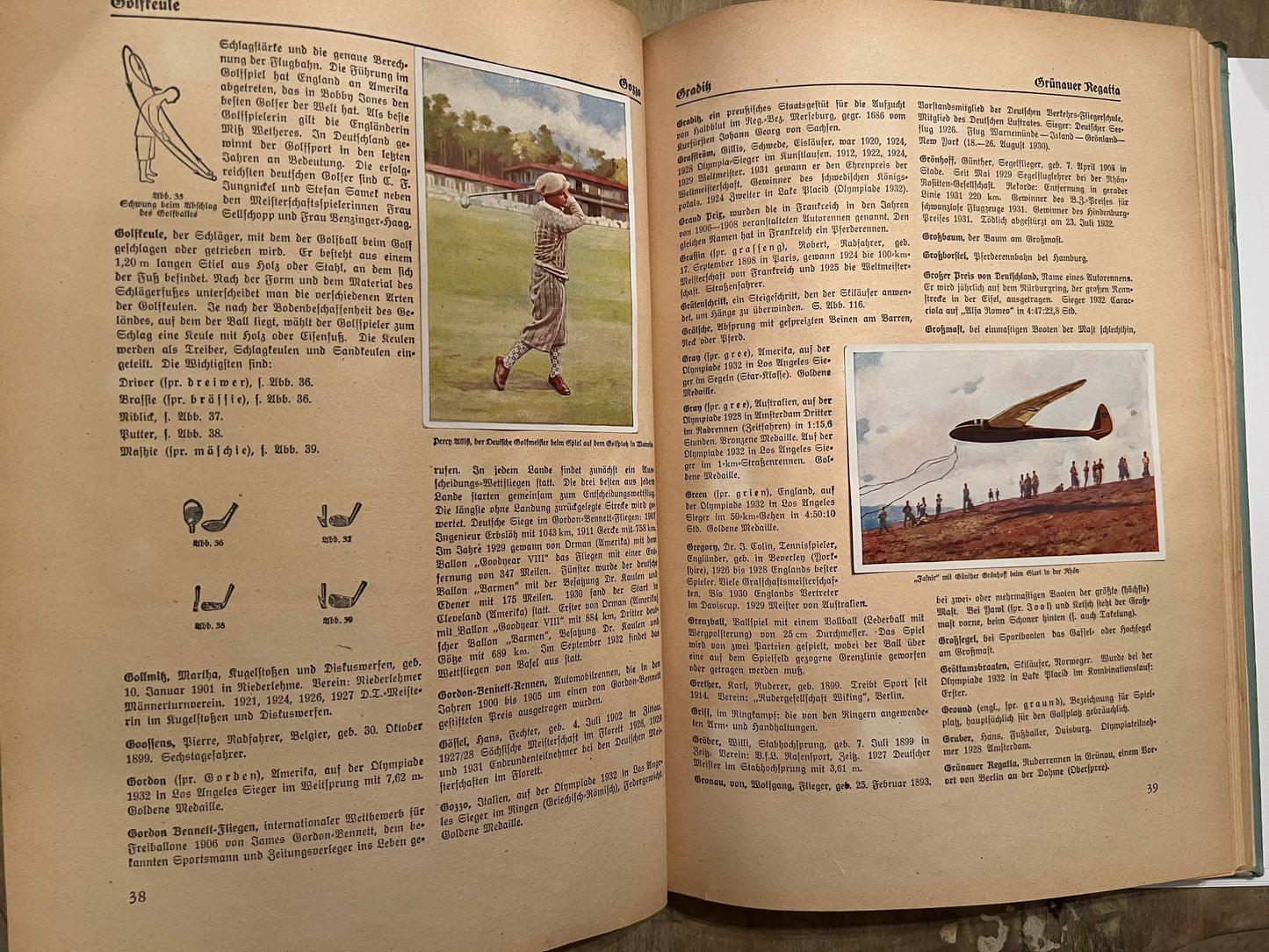1932 Sanella Margerine Sports Book from Germany Complete with all cards