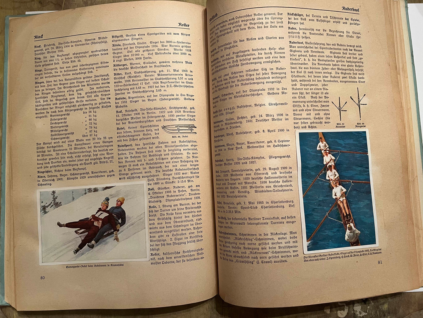 1932 Sanella Margerine Sports Book from Germany Complete with all cards