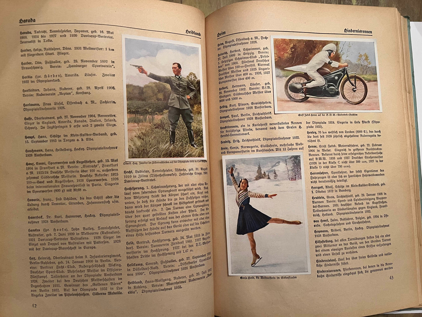 1932 Sanella Margerine Sports Book from Germany Complete with all cards