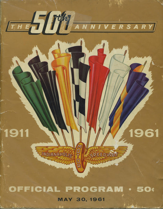1961 Indy 500 Program