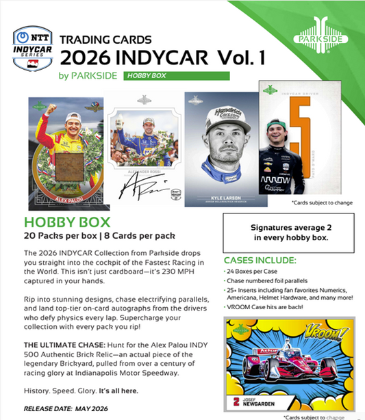 READ DESCRIPTION TO ORDER!  Pre-Order 2026 Parkside Hobby Box and Hanger Packs READ DESCRIPTION TO ORDER!