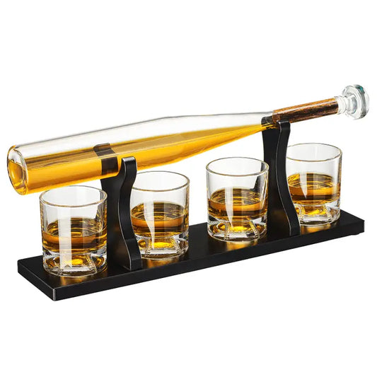 Baseball Bat Whiskey & Wine Decanter 750 ml Capacity