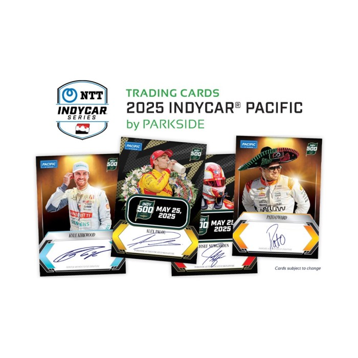 2025 Parkside IndyCar Pacific Hobby Box