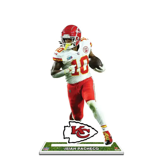 Isiah Pacheco Nfl Kansas City Chiefs Player Standee.