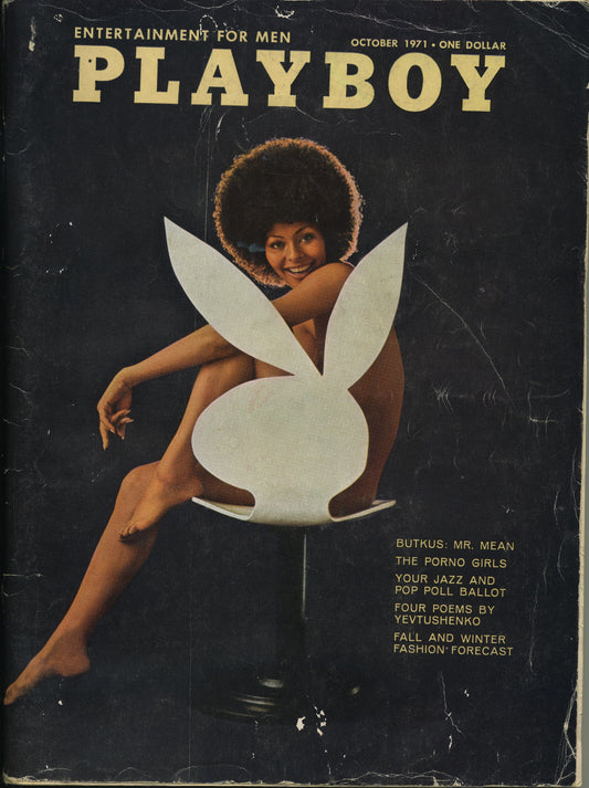 Playboy October 1971 Dick Butkus Interview. Mr. Mean
