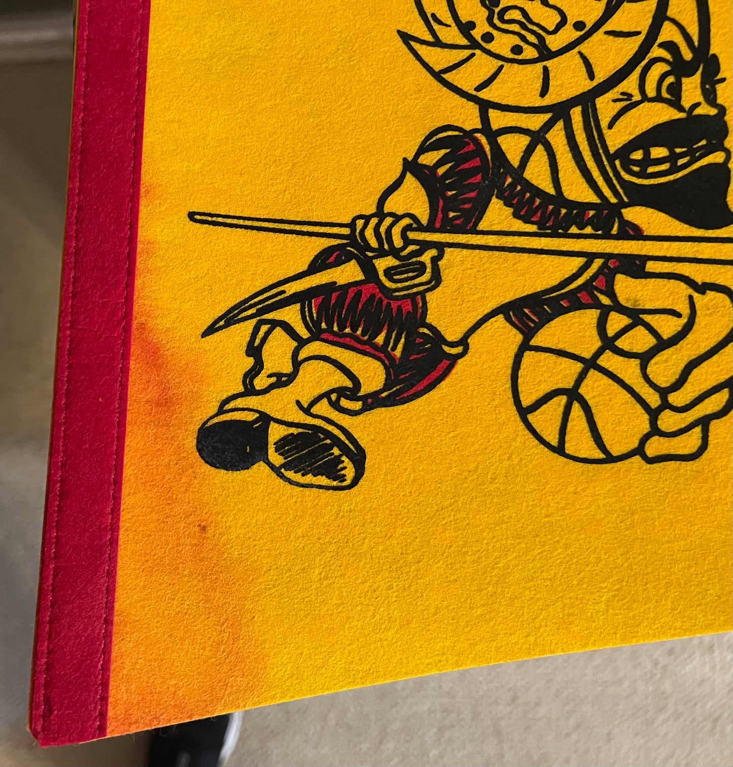 The San Diego Conquistadors Pennant ABA Basketball