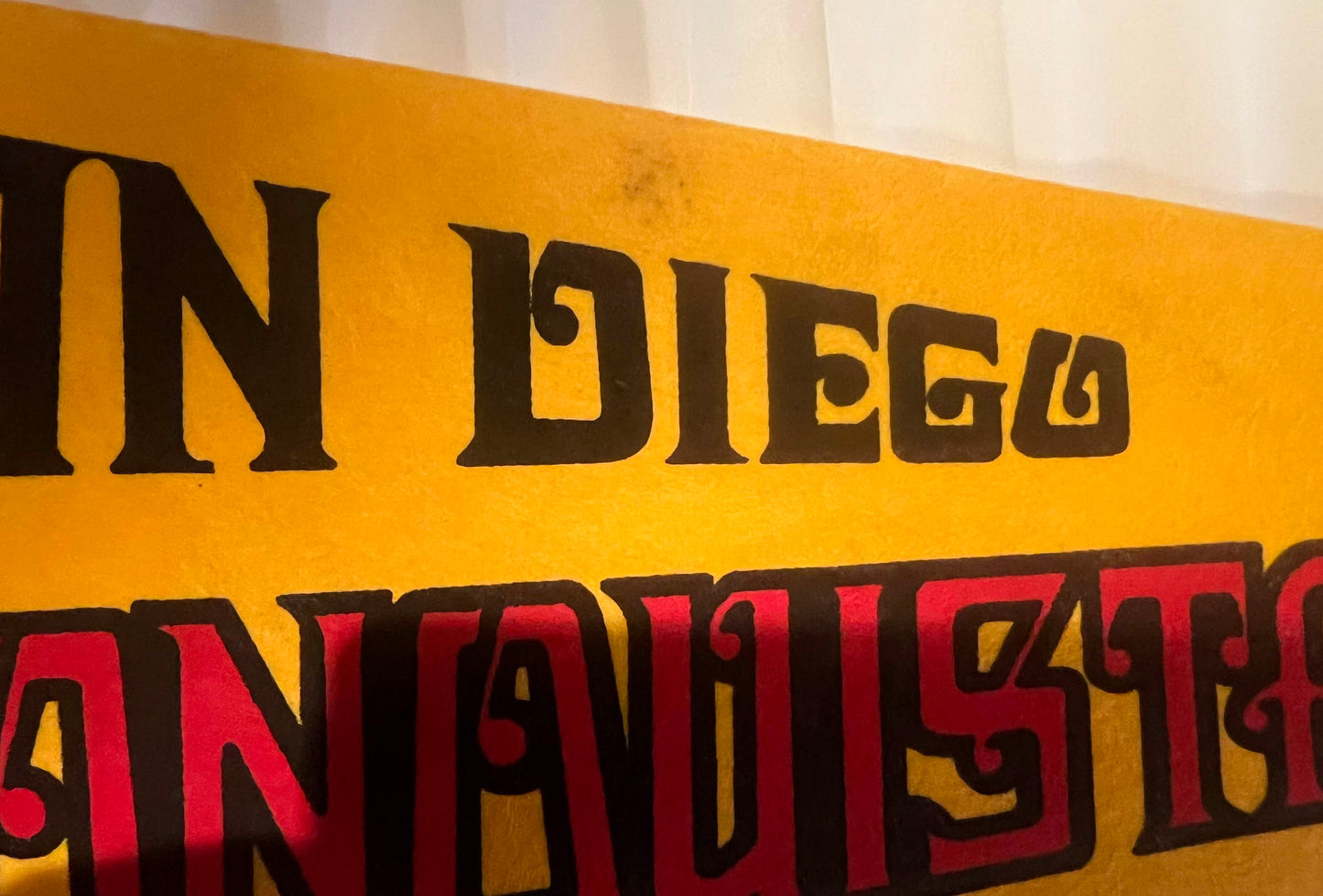 The San Diego Conquistadors Pennant ABA Basketball