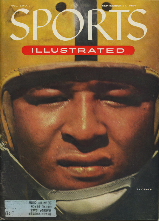 Sports Illustraed First Year September 27, 1954. Notre Dame Football