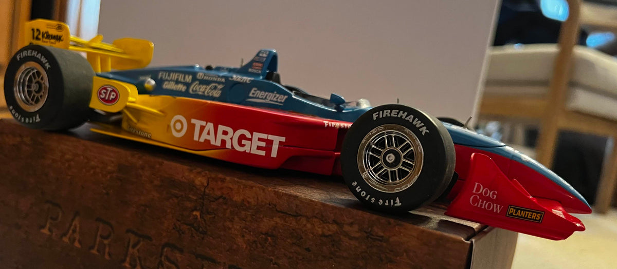 Jimmy Vasser Autographed Superman Livery 1996 Cart Champion with Chip Ganassi Racing