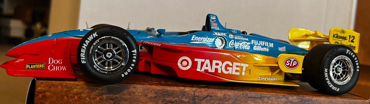 Jimmy Vasser Autographed Superman Livery 1996 Cart Champion with Chip Ganassi Racing