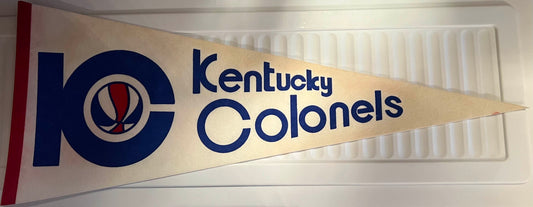 The Kentucky Colonels Pennant ABA Basketball Champions with 9 Playoff Appearances