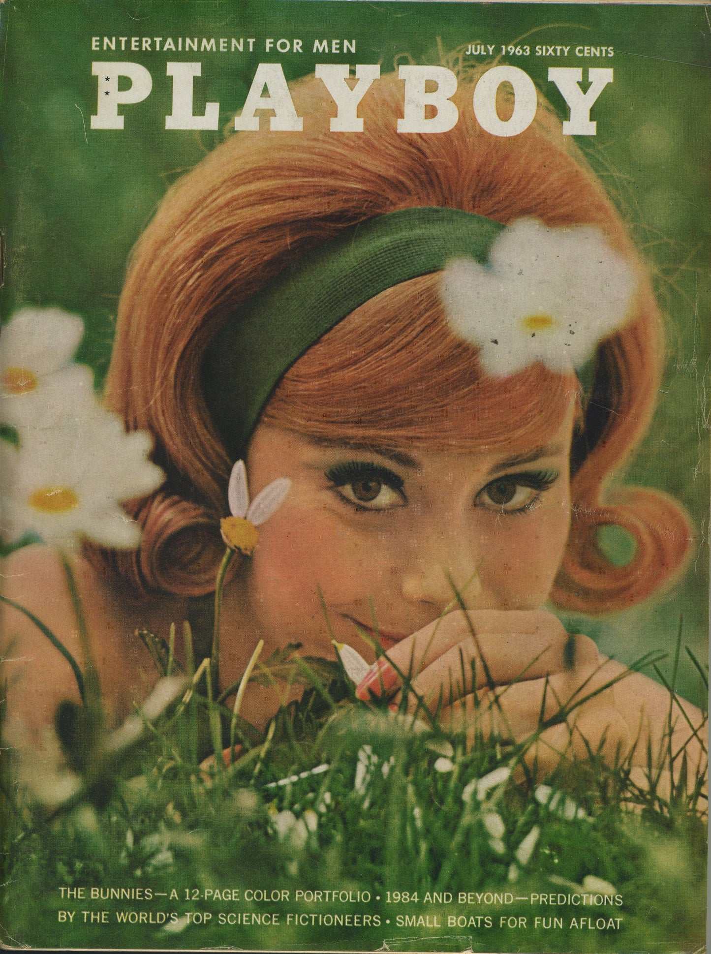 Playboy July 1963 Predictions for year 1984 and Beyond. The Bunnies 12 Pg Portfolio