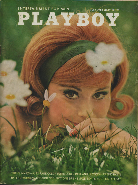 Playboy July 1963 Predictions for year 1984 and Beyond. The Bunnies 12 Pg Portfolio