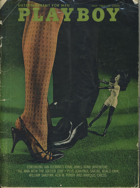 Playboy May 1965 "The Man With The Golden Gun"