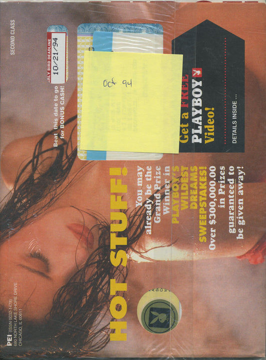 Playboy Ocotber 1994. Gilrs of the SEC. New in Mailer