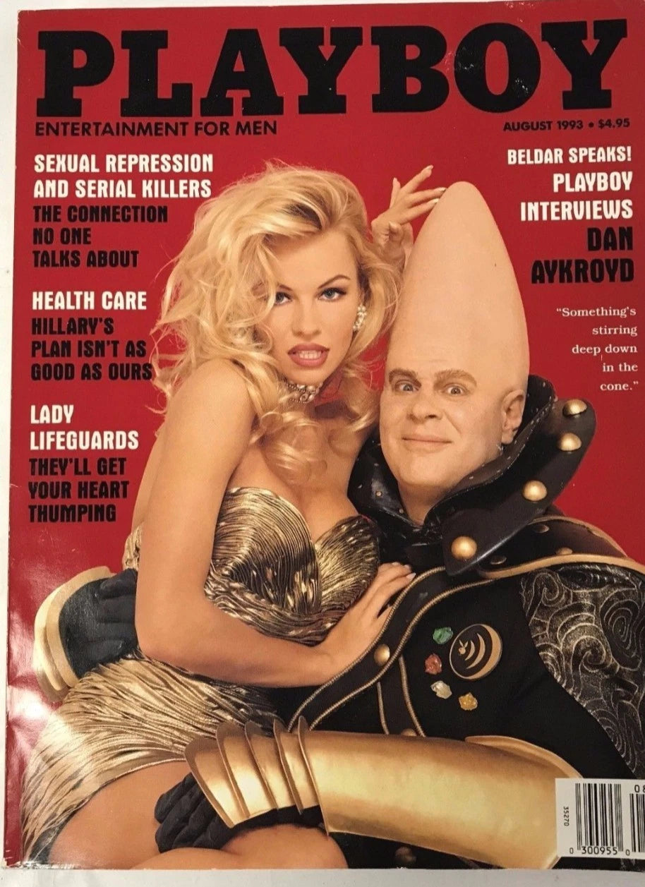 Original Playboy Magazine August 1993 Dan Akroyd Pamela Anderson #5 Most Valued. In Mailer!