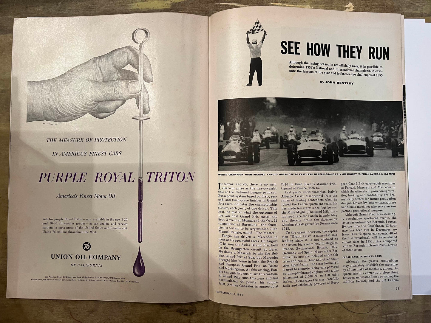 Sports Illustrated 5th Issue September 13 1954