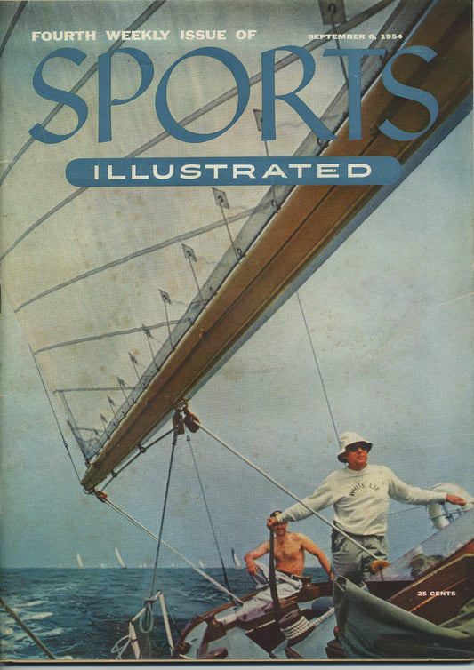 Sports Illustrated Septemner 6 1954 4th Issue