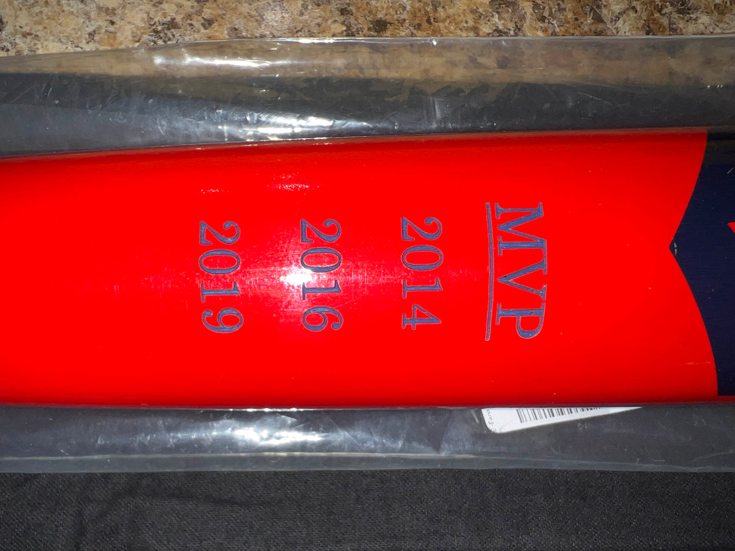 Mike Trout Los Angeles Angels Autographed Authentic Old Hickory MT27 The Goat Custom Bat